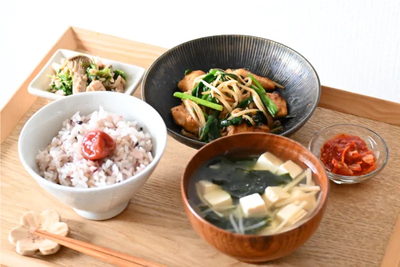 栄養バランスのとれた食事